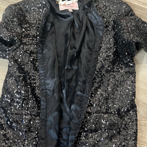 NWOT- WOMENs HOLIDAY / OCCASION SEQUIN BLAZER size S by Juicy Couture - Picture 8 of 8